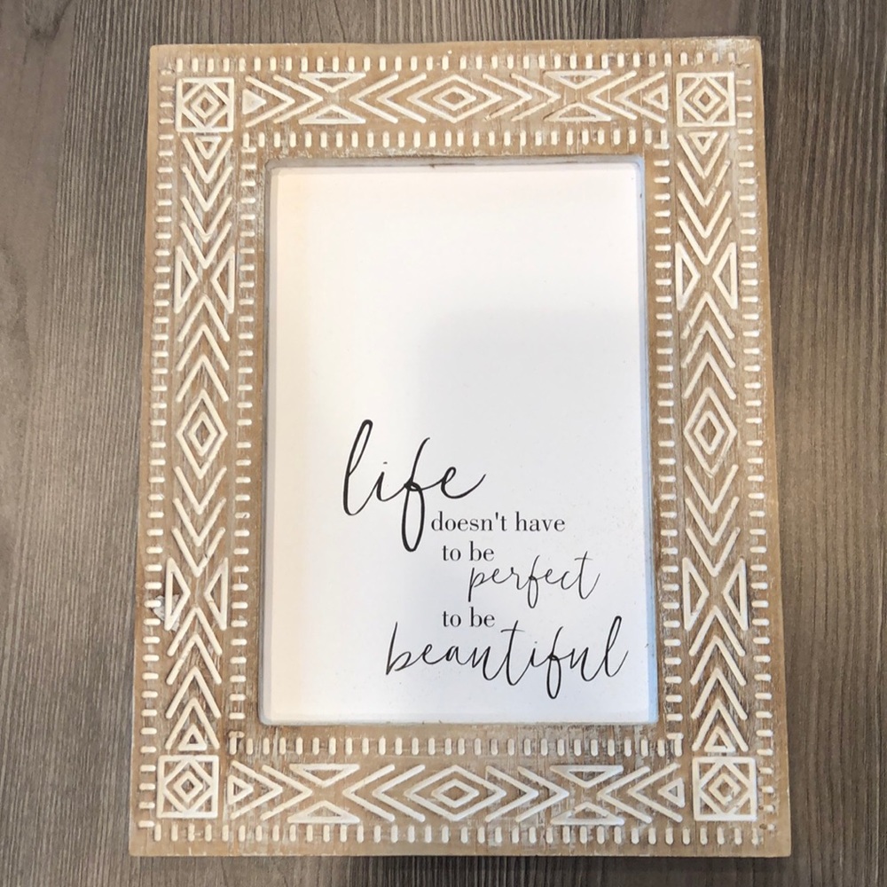 Host Pick Wall Decor in a Beautiful Frame Traditional Pattern Interior Design